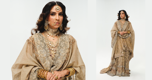 HSY Bridal Sharara - How to Style your sharara suits for wedding
