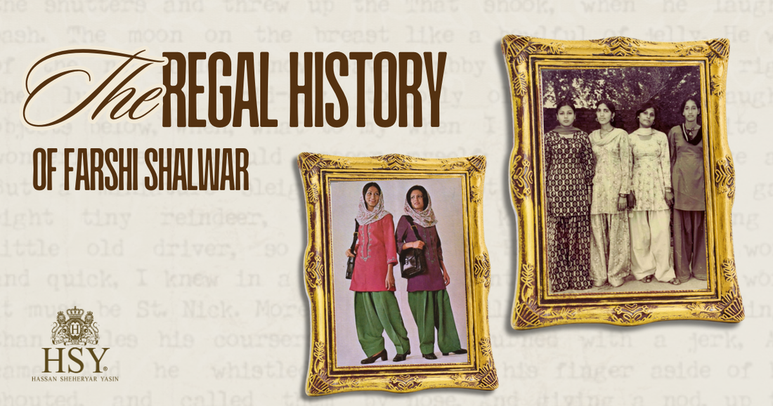 The regal history of farshi shalwar