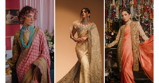 Pakistani Saree by HSY
