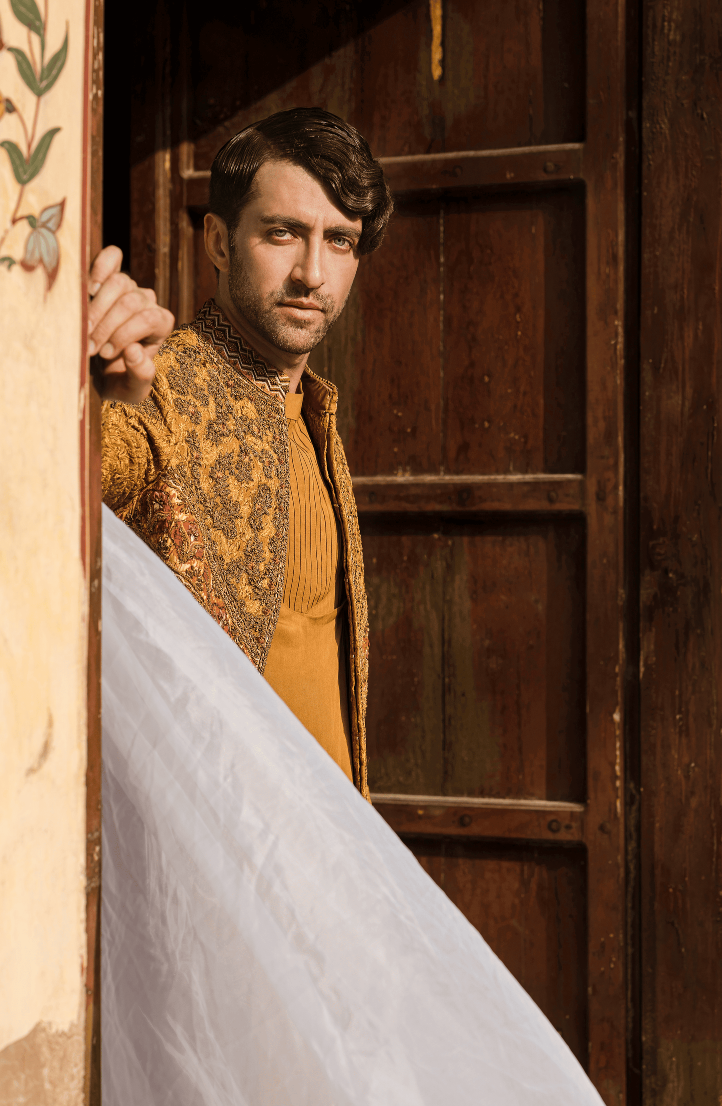 HSY Prince coat with Kurta Shalwar