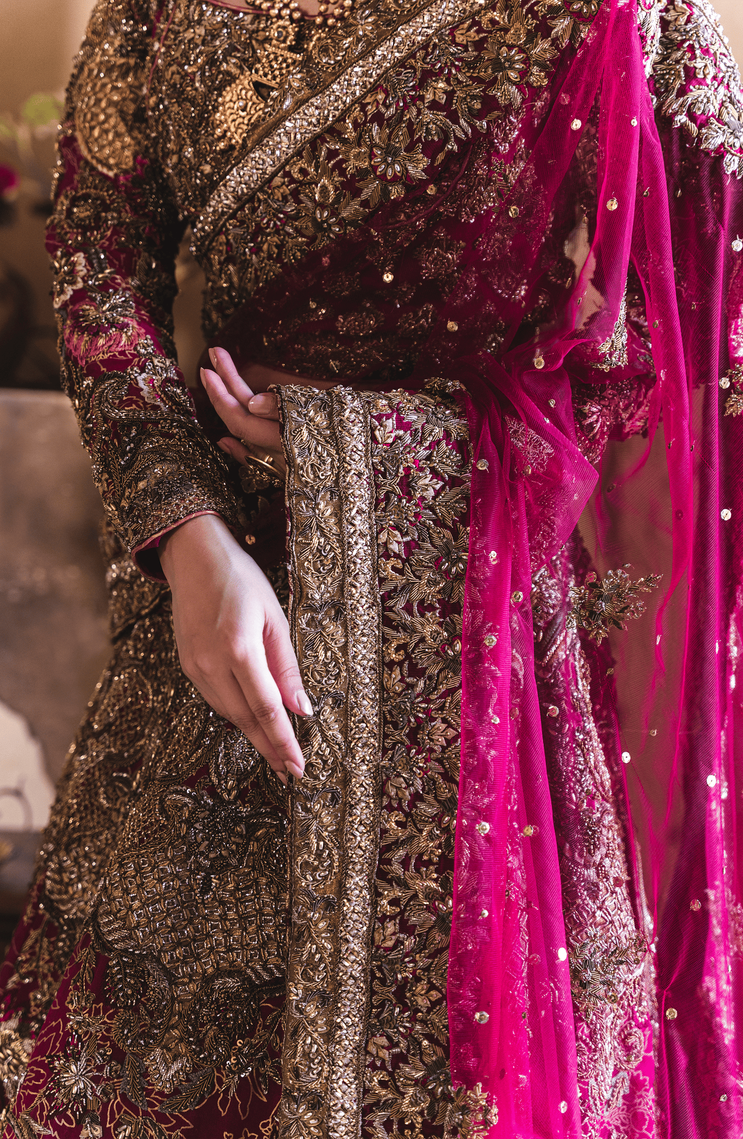 HSY Pakistani bridal wear in USA
