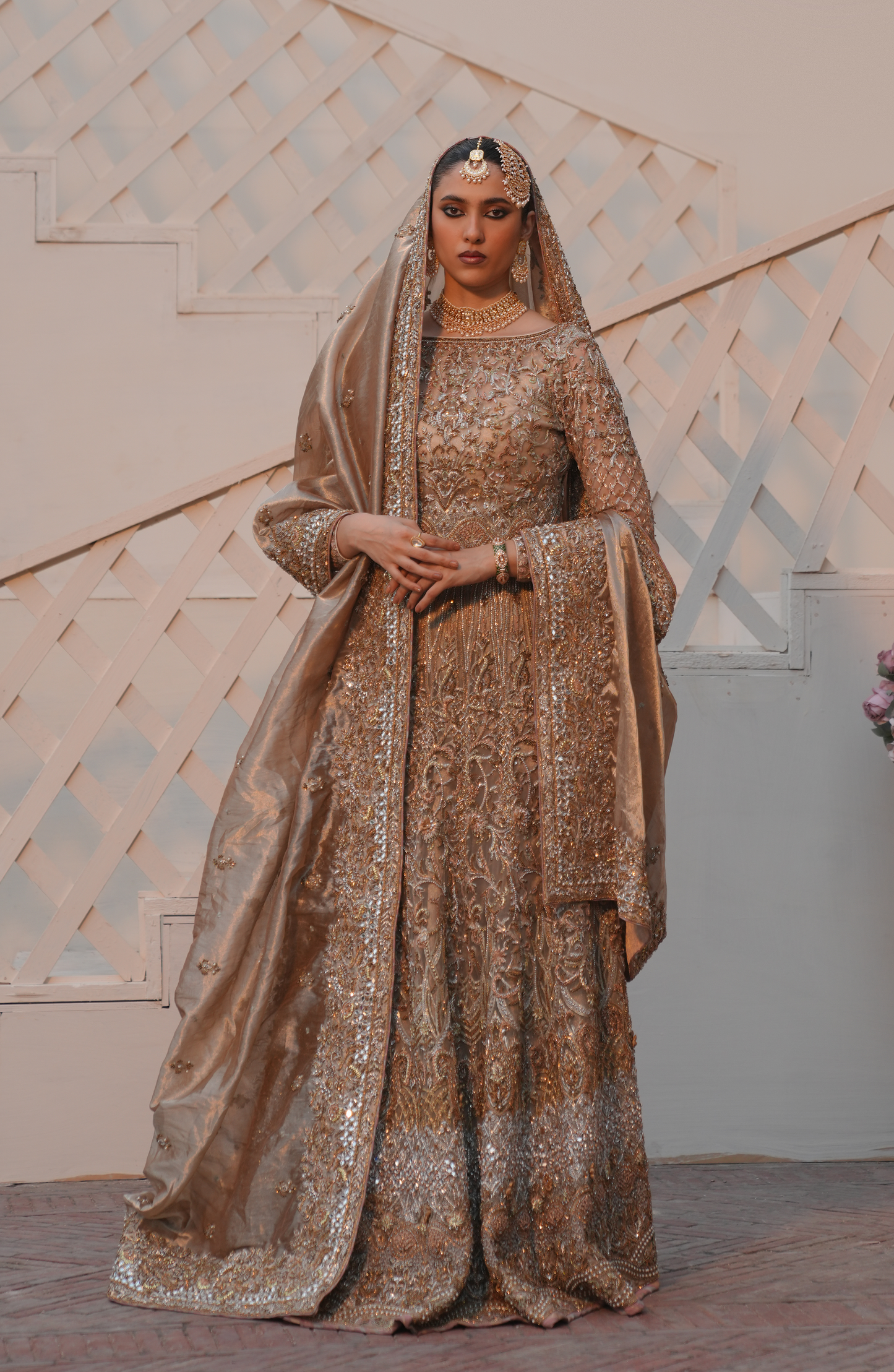 HSY Ghazal - Silver Grey Lehenga Choli in USA