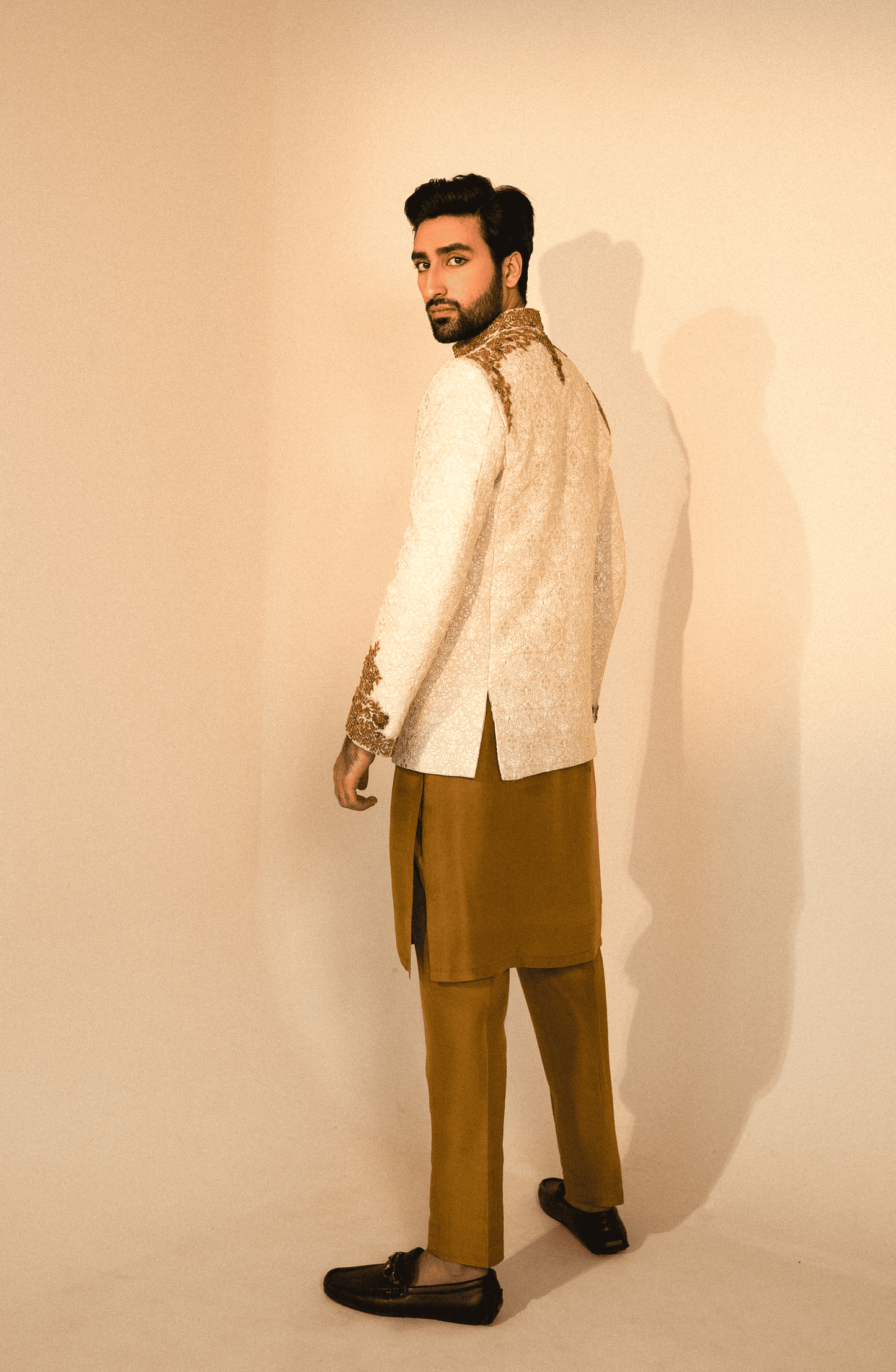 HSY pakistani designer prince coat design online for wedding groom