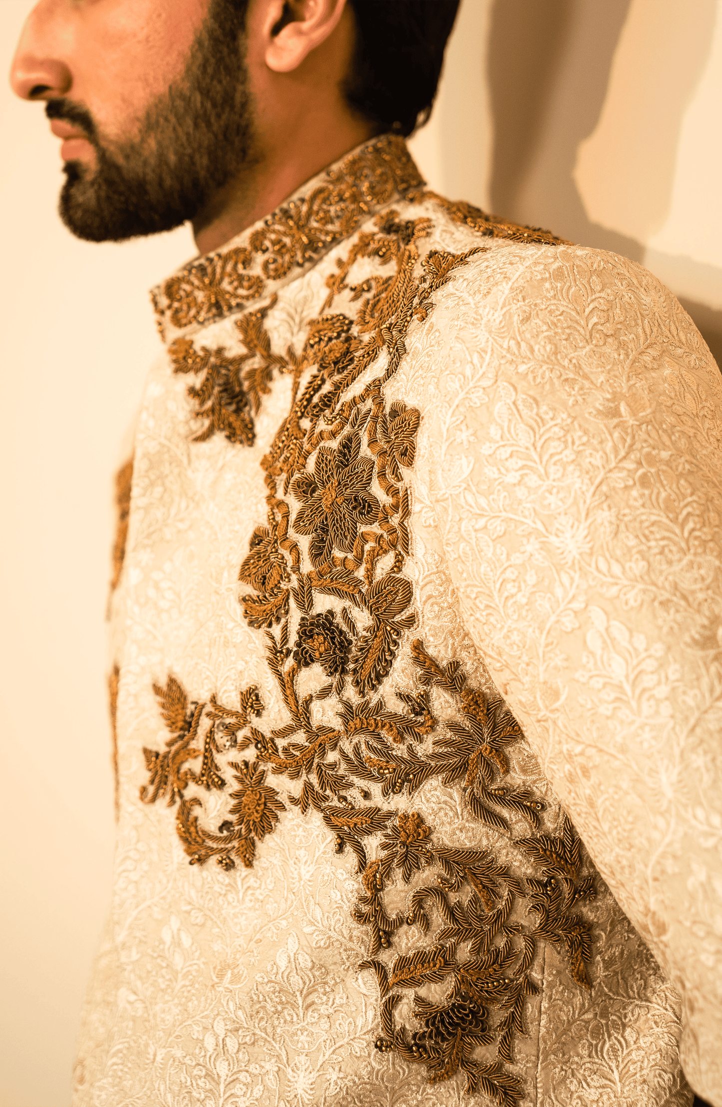 HSY pakistani designer prince coat design online for wedding groom