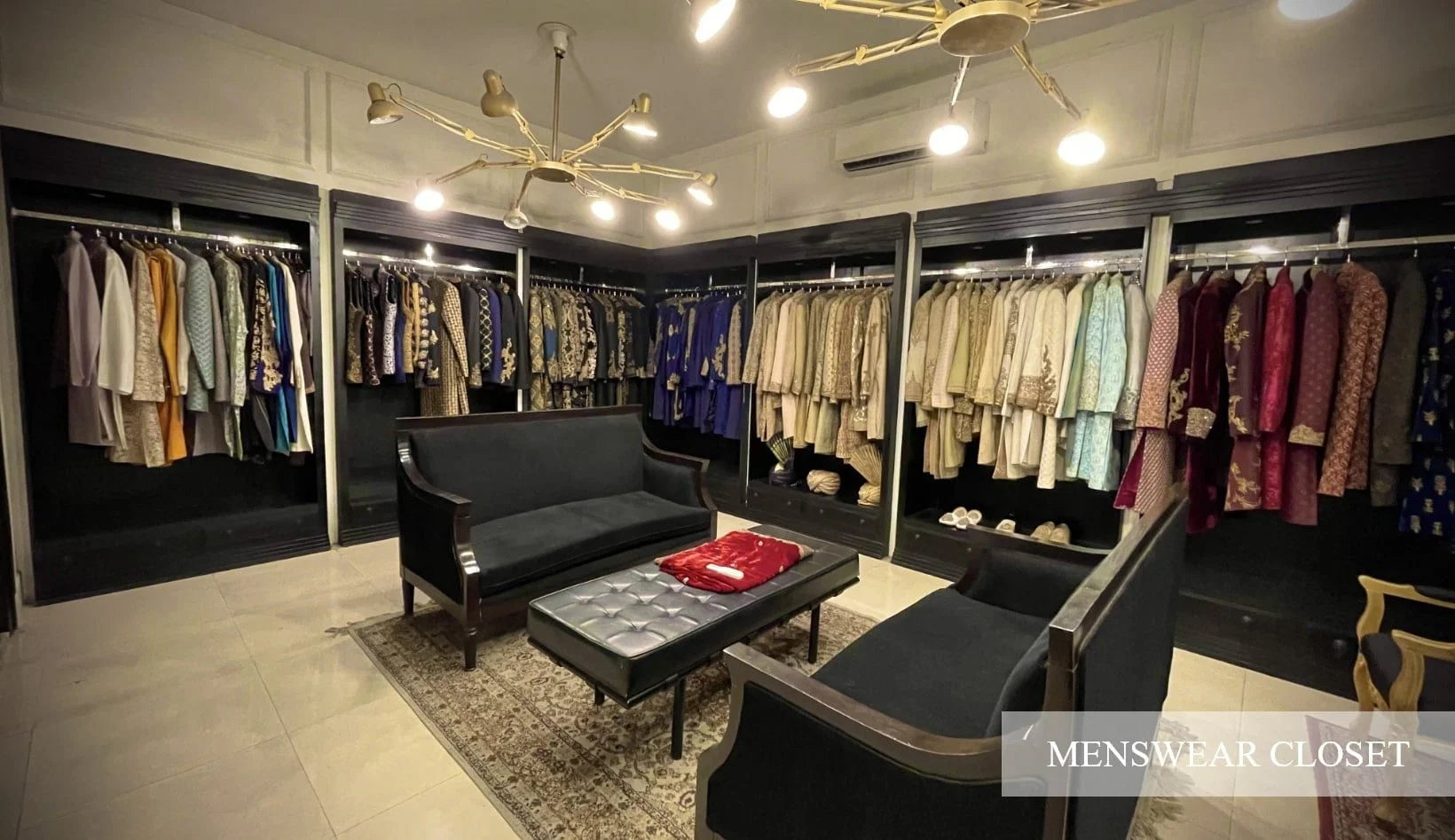 HSY Mansion Menswear Closet