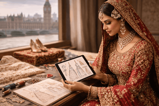 From Lahore to London: Your Guide to Designing a Bespoke HSY Bridal Masterpiece Online