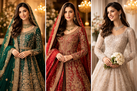 HSY bridal dresses for winters: where couture meets warmth