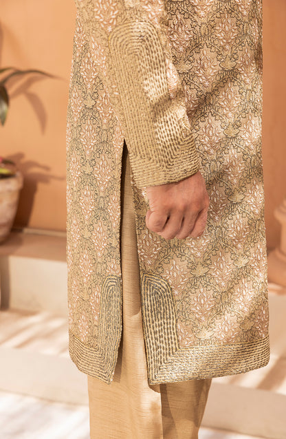 Sandstone Embroidered Kurta Shalwar Kameez