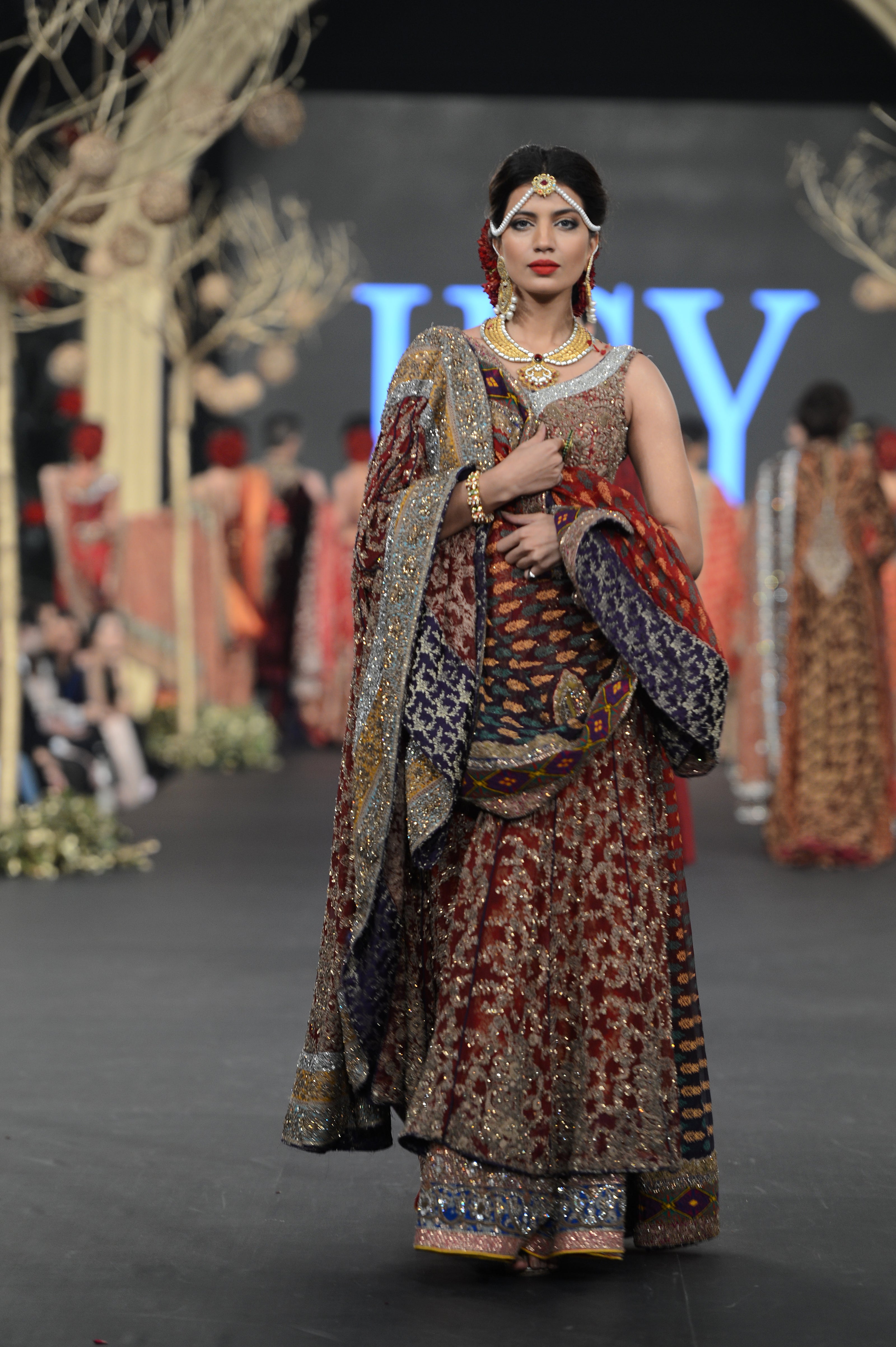 HSY Luxury Party wear from Pakistani designer