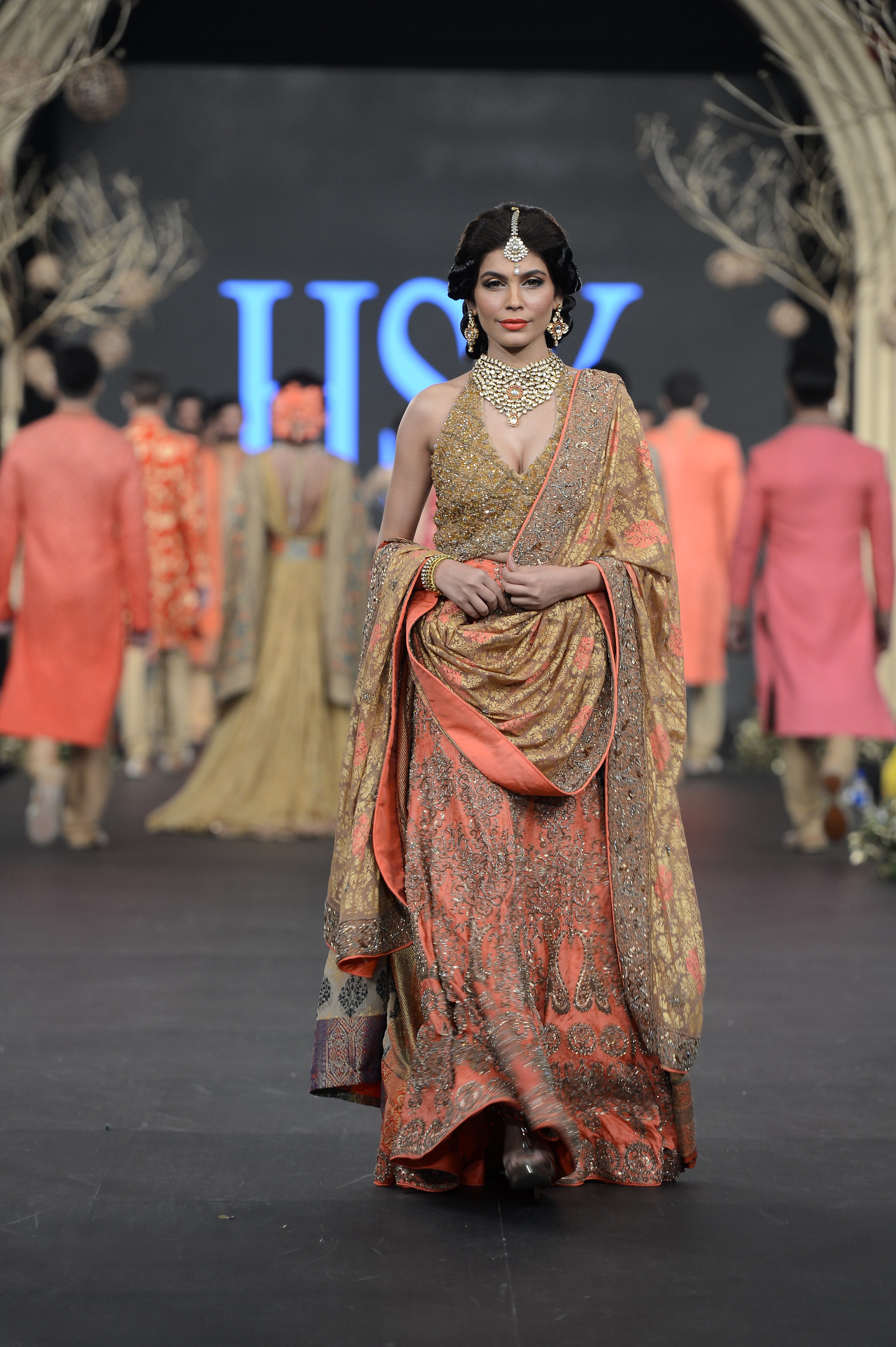 HSY Luxury Party wear from Pakistani designer