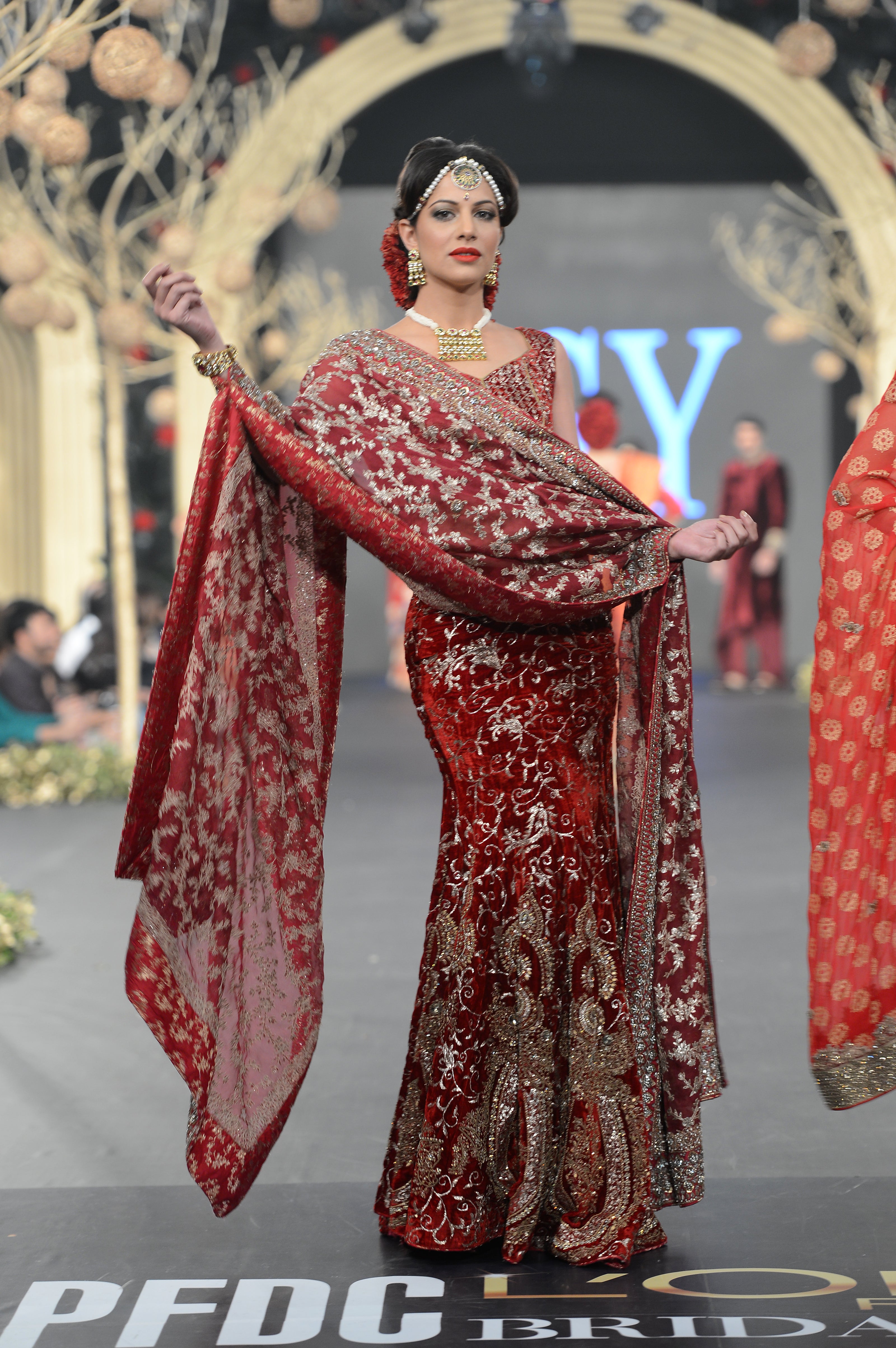 HSY Bridal wear from Pakistan