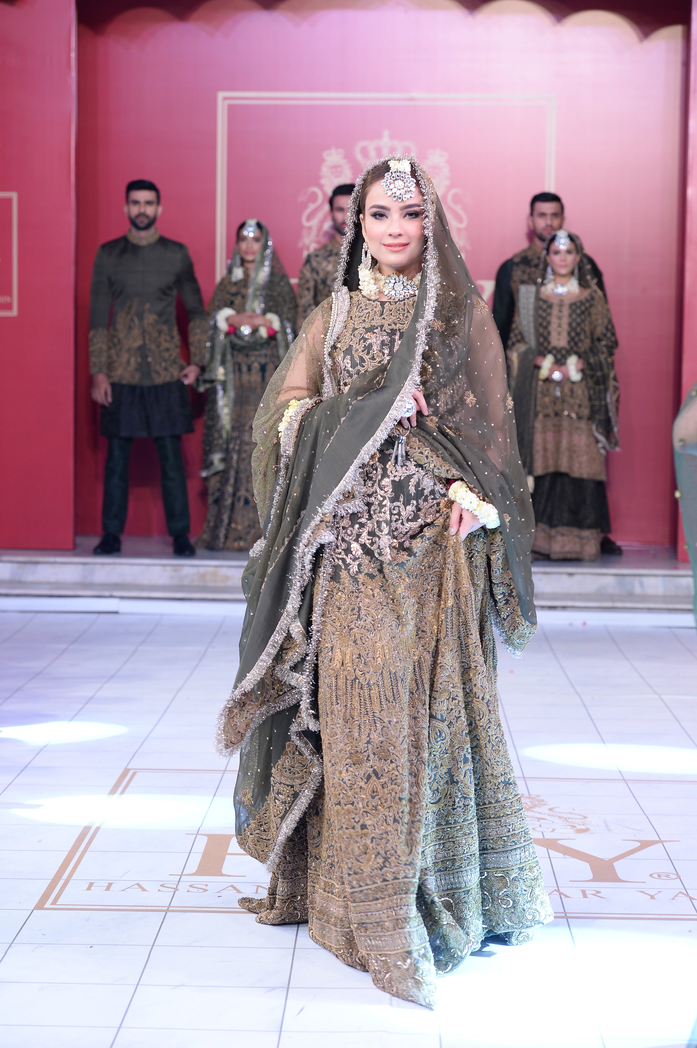 Pakistani Wedding dresses online from HSY