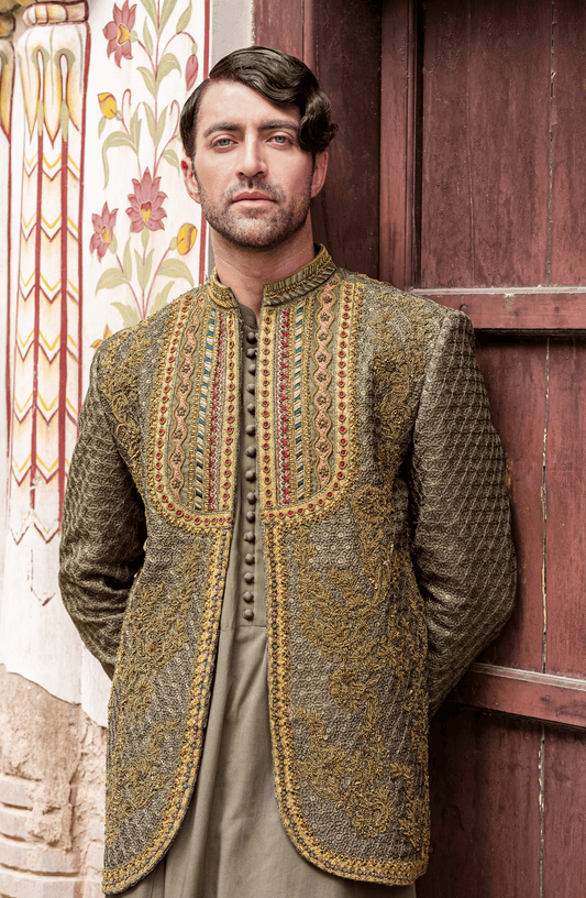 HSY Prince coat designs from Pakistan