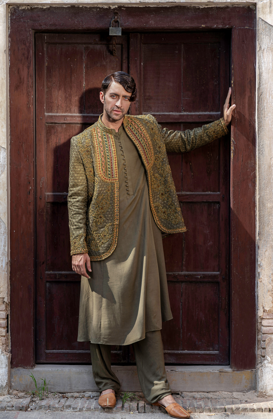 HSY Prince coat designs from Pakistan