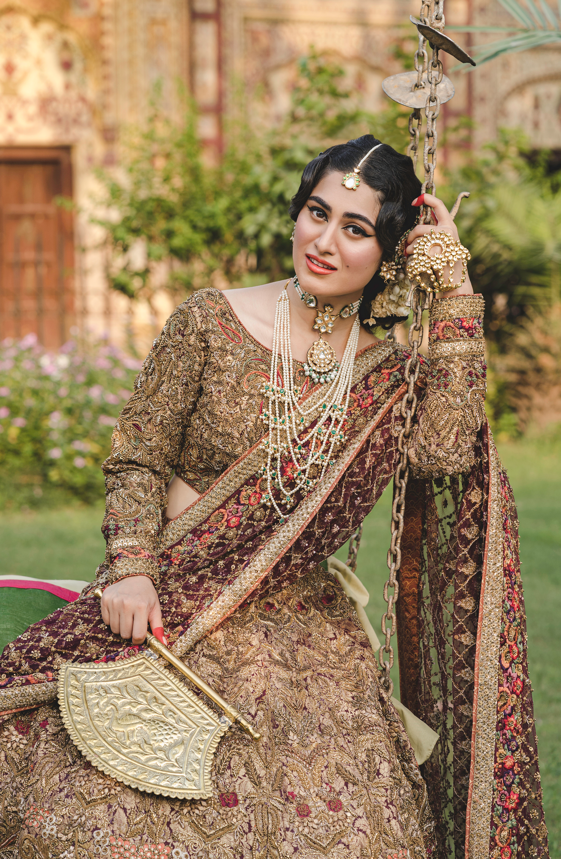 HSY Pakistani Red bridal wear in USA