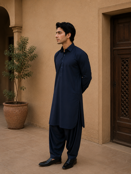 Timeless Tailored Classic Shalwar Kameez