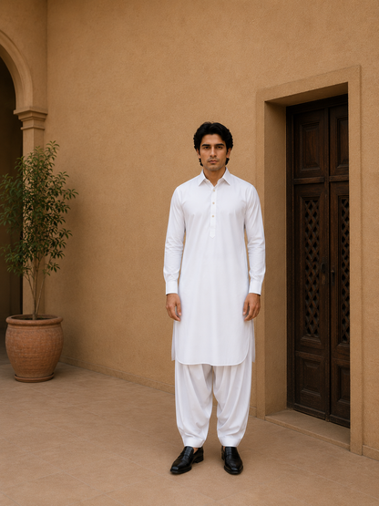 Timeless Tailored Classic Shalwar Kameez