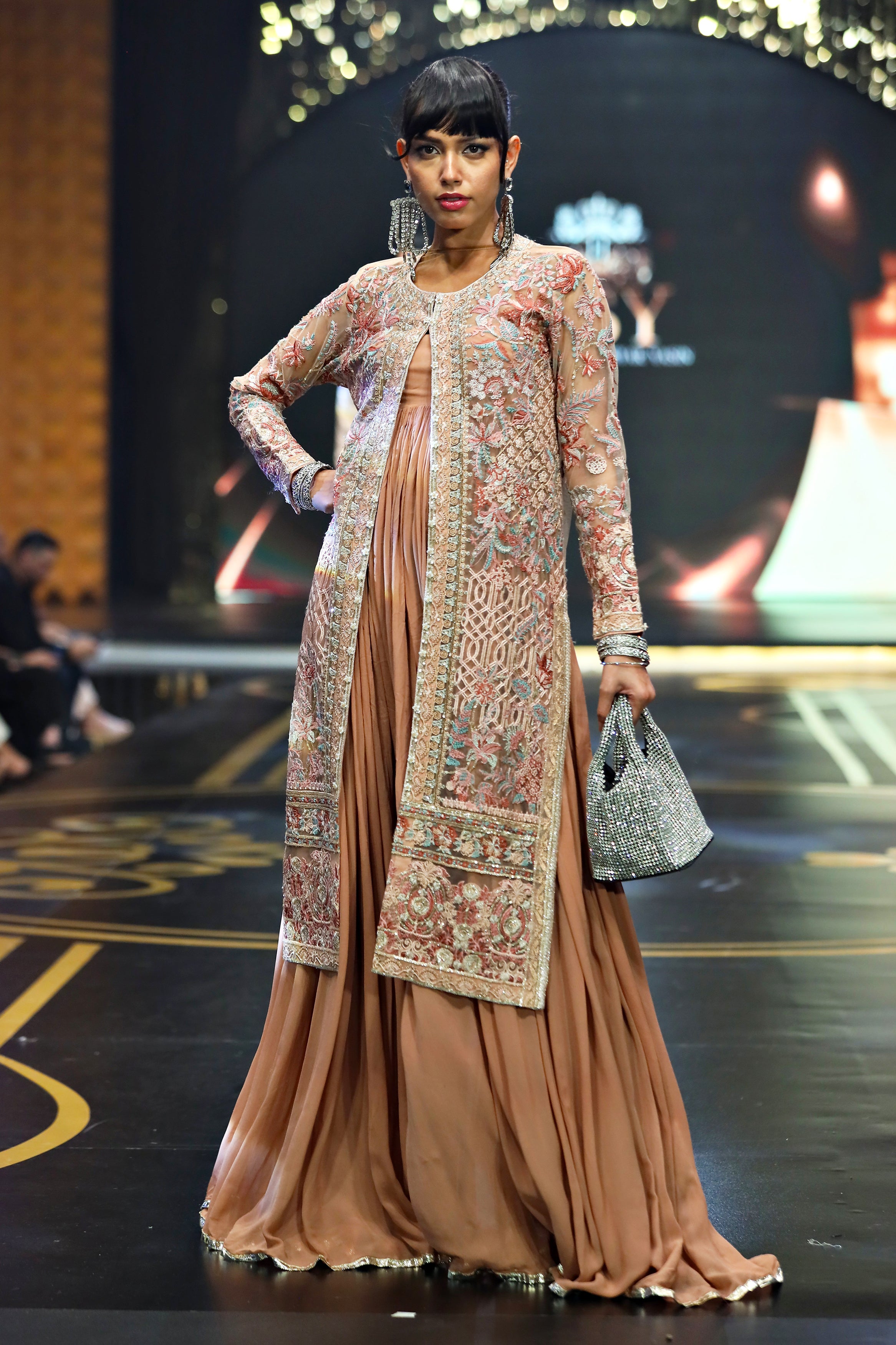 pakistani dresses fashion show DARBAR SPRING SUMMER 2026-, Reclaims space, story, and craftwhere fashion meets history, and sustainability becomes an act of reverence., Karachi , Parishae Adnan , Huma Adnan, Dallas , House of Amir