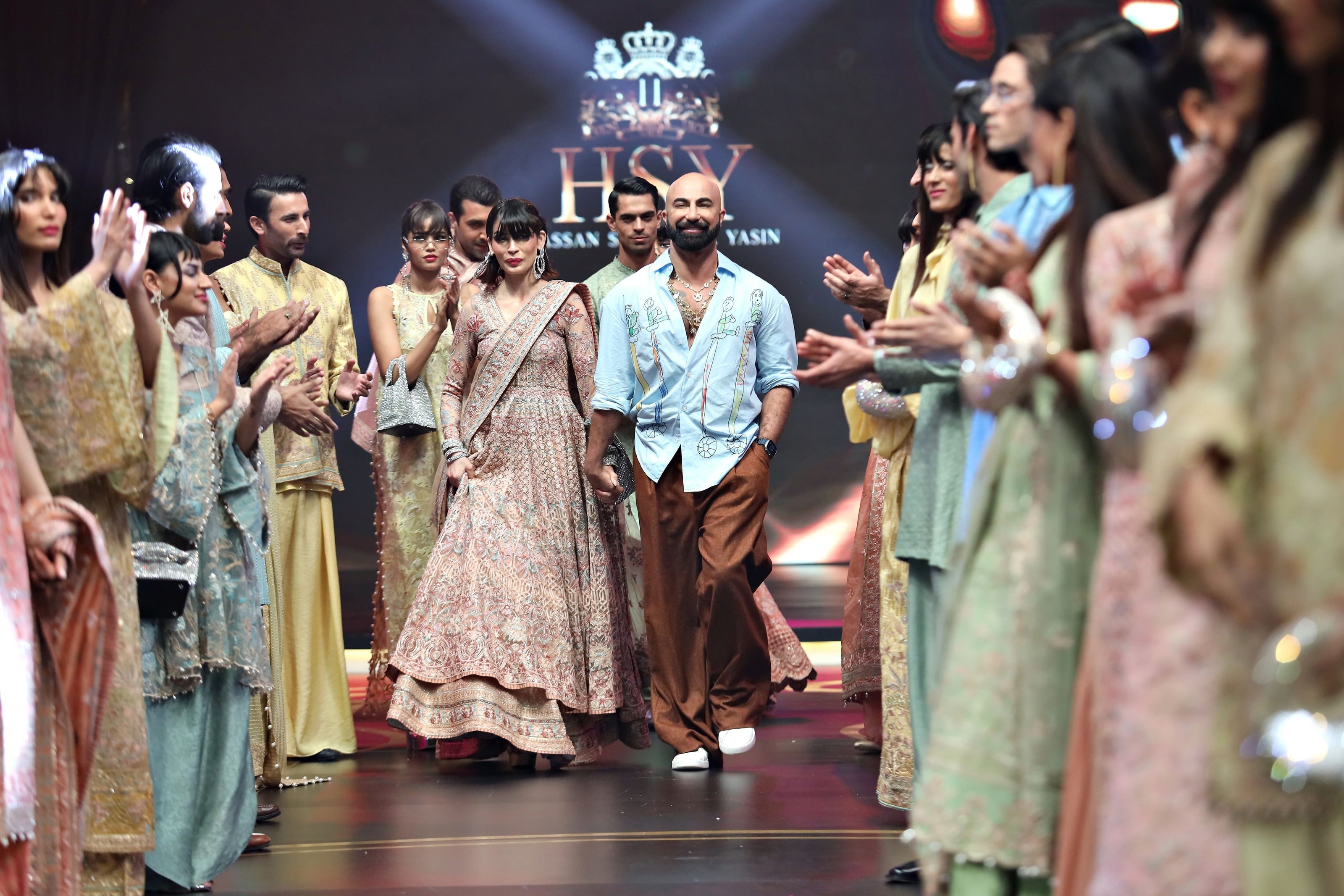 HSY Traditional dresses Exhibition Event 