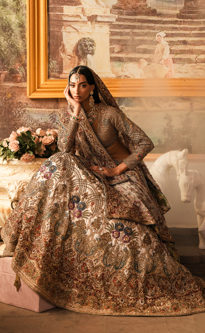 Ethereal White Bridal Lehnga