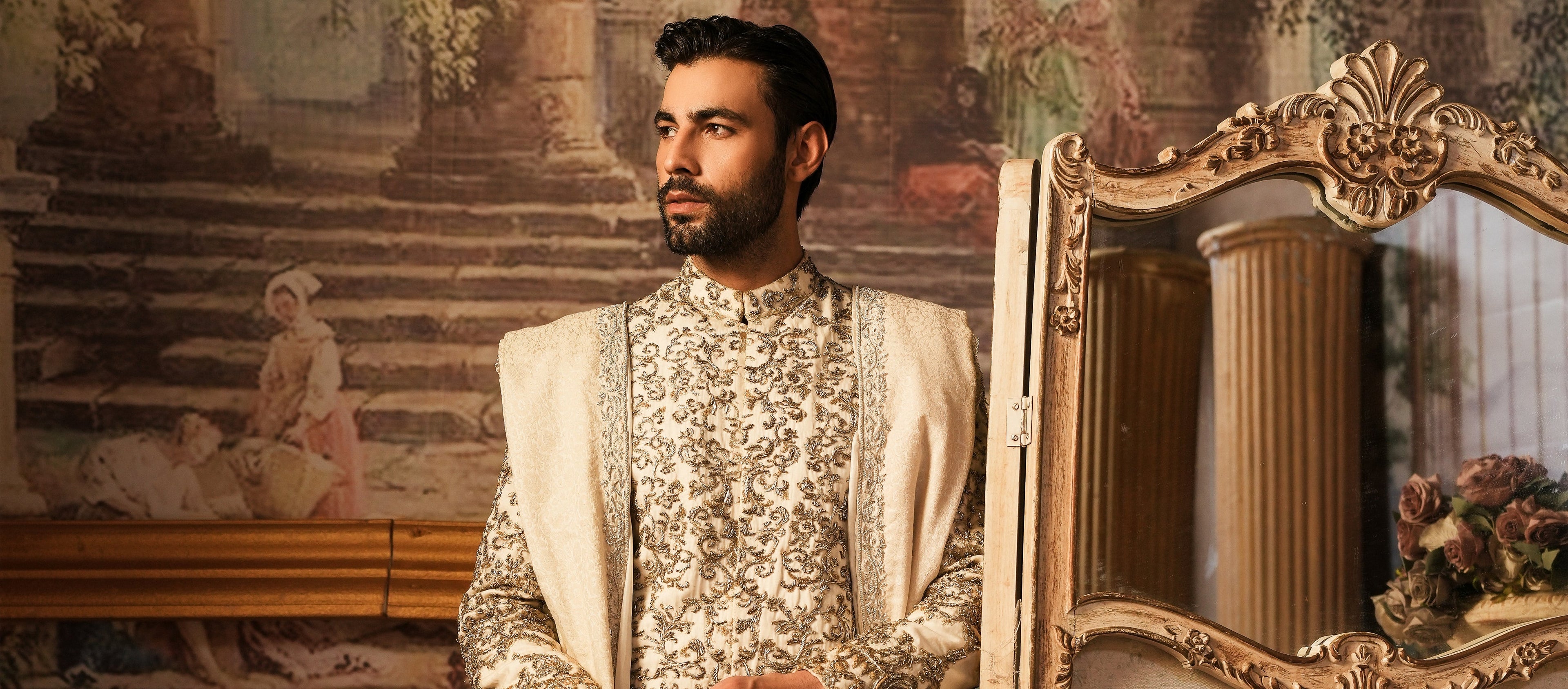 HSY |  groom designer sherwani 