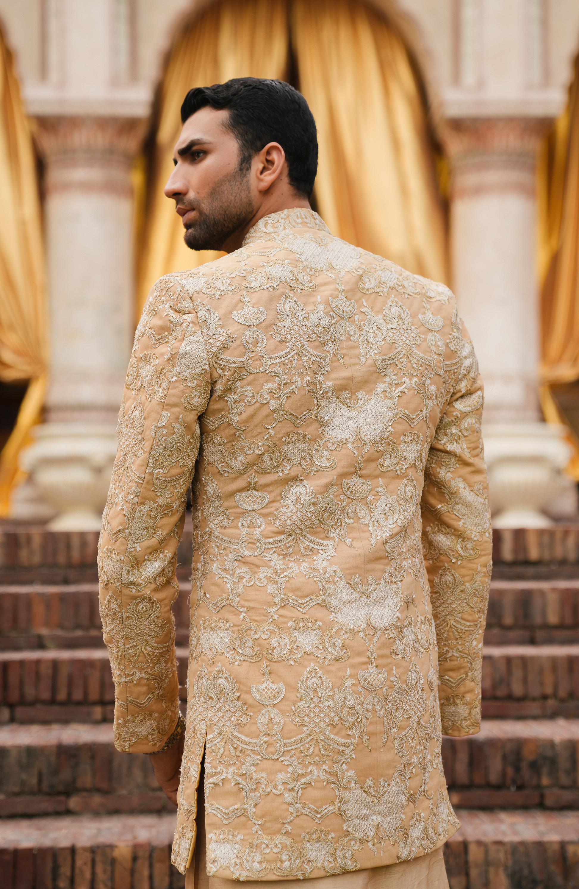 HSY Designer Prince Coat for Men from Pakistan