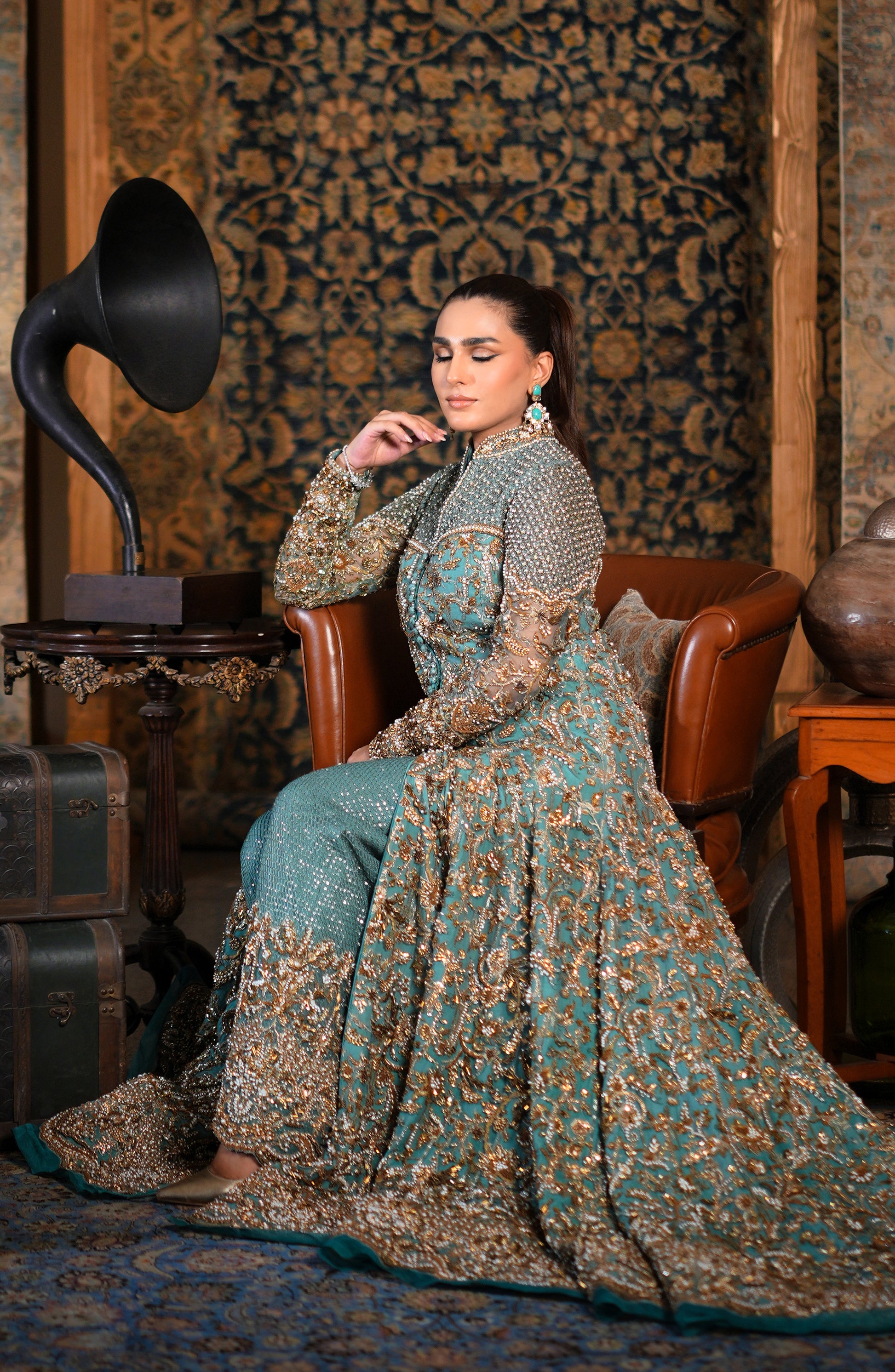 HSY Tiffany Blue Bridal Gown HSY Tiffany Blue Bridal Gown
