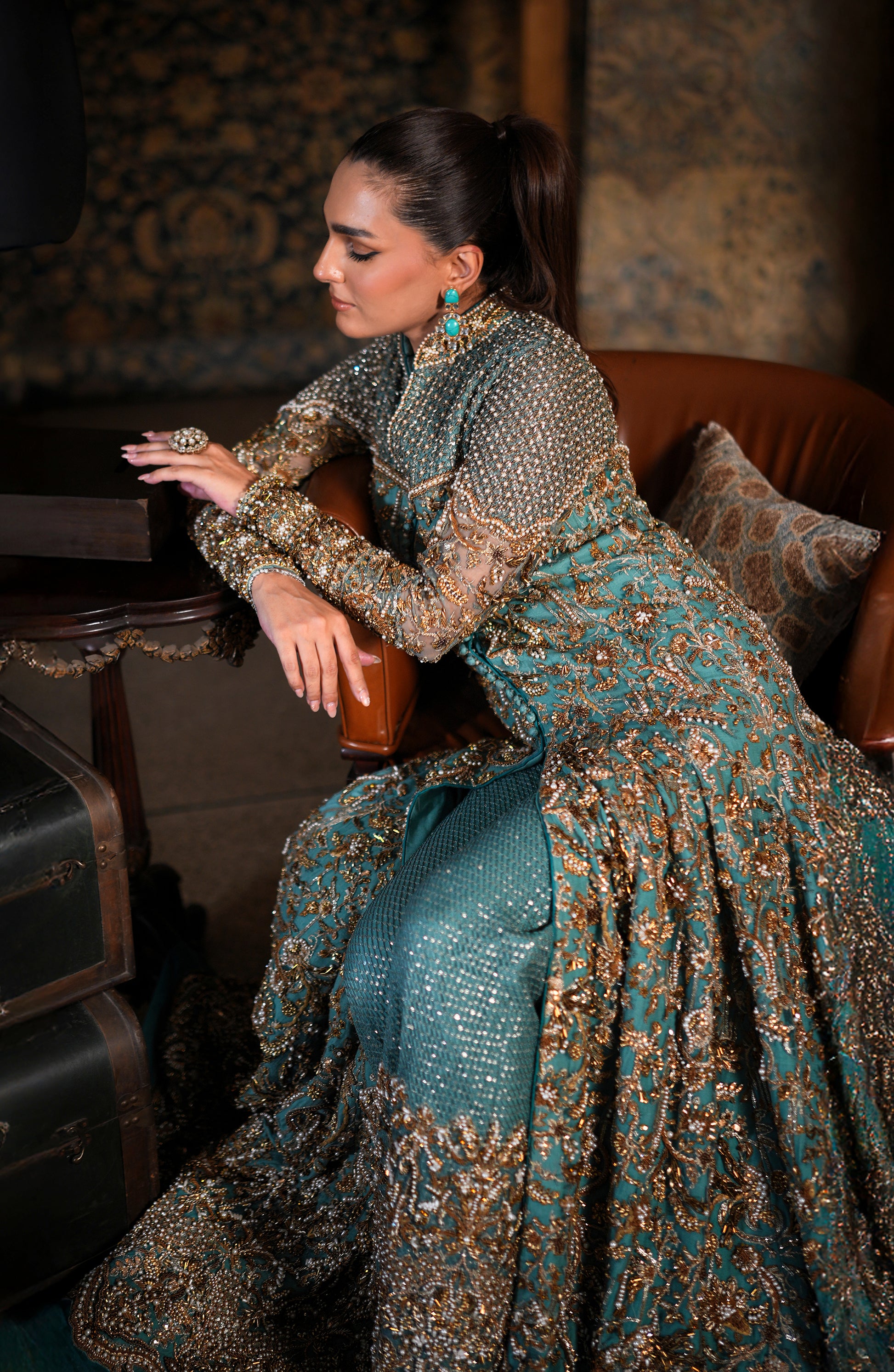 HSY Tiffany Blue Bridal Gown HSY Tiffany Blue Bridal Gown