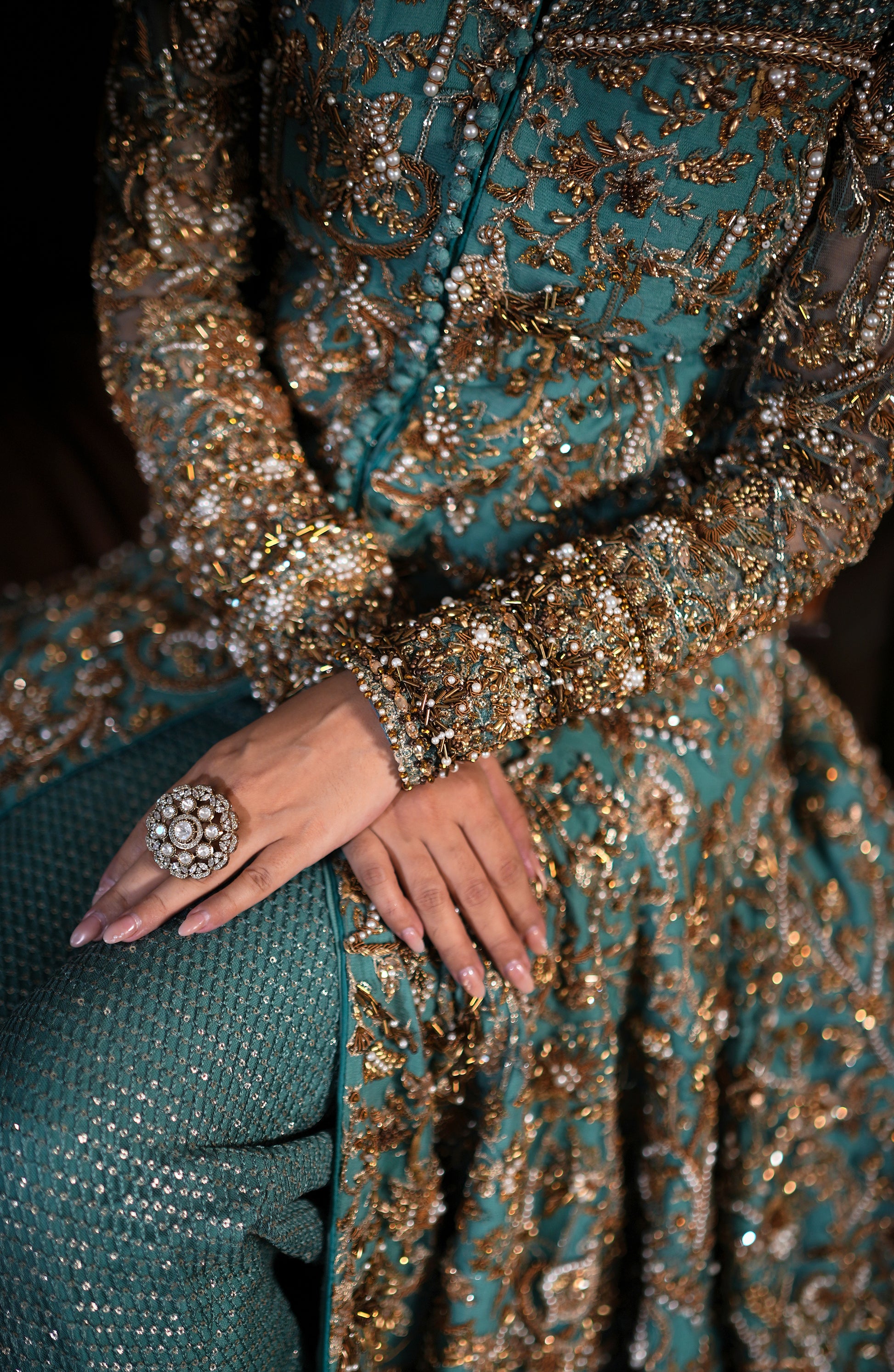 HSY Tiffany Blue Bridal Gown HSY Tiffany Blue Bridal Gown