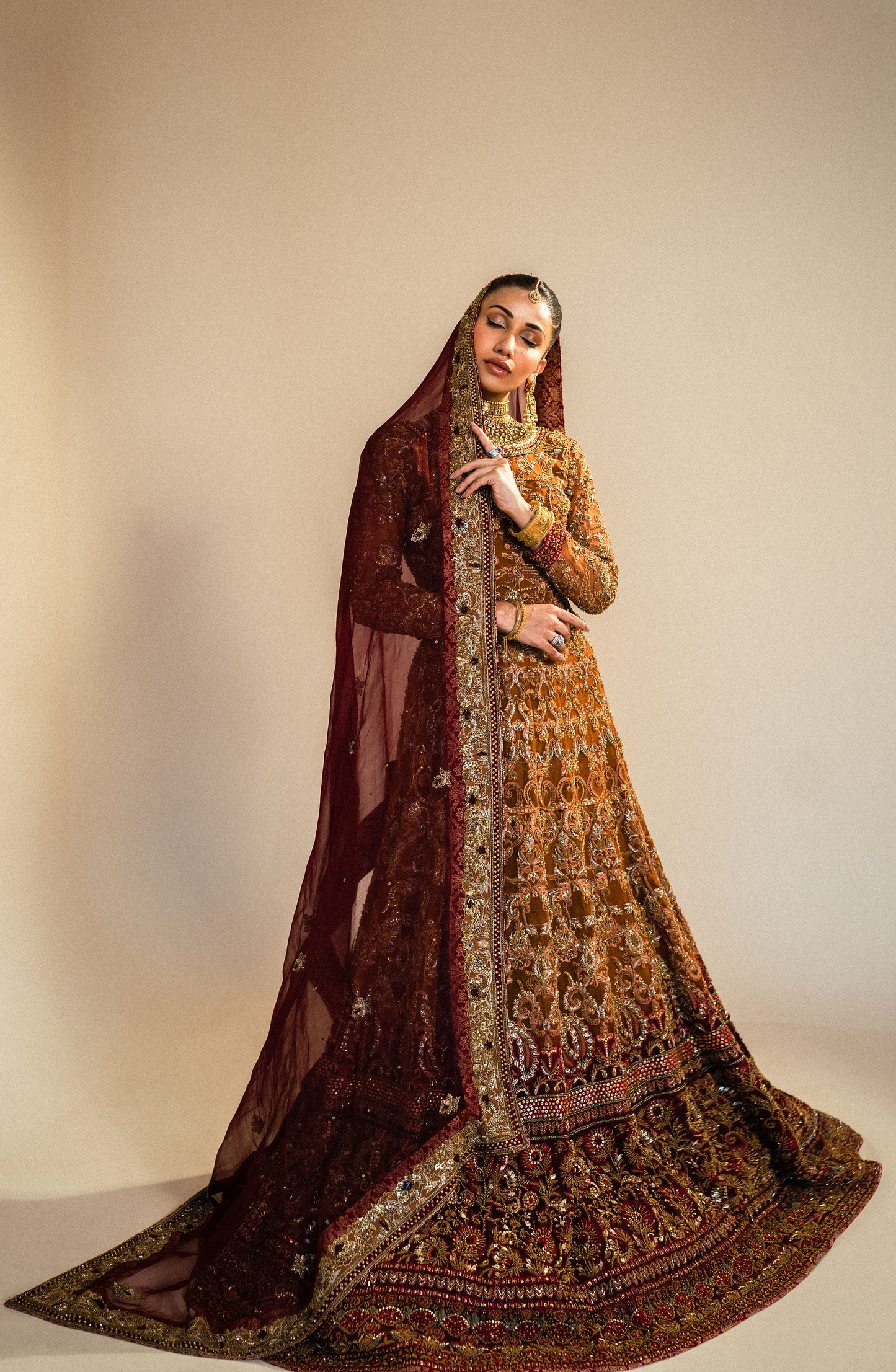 Pakistani designer Bridal lehenga