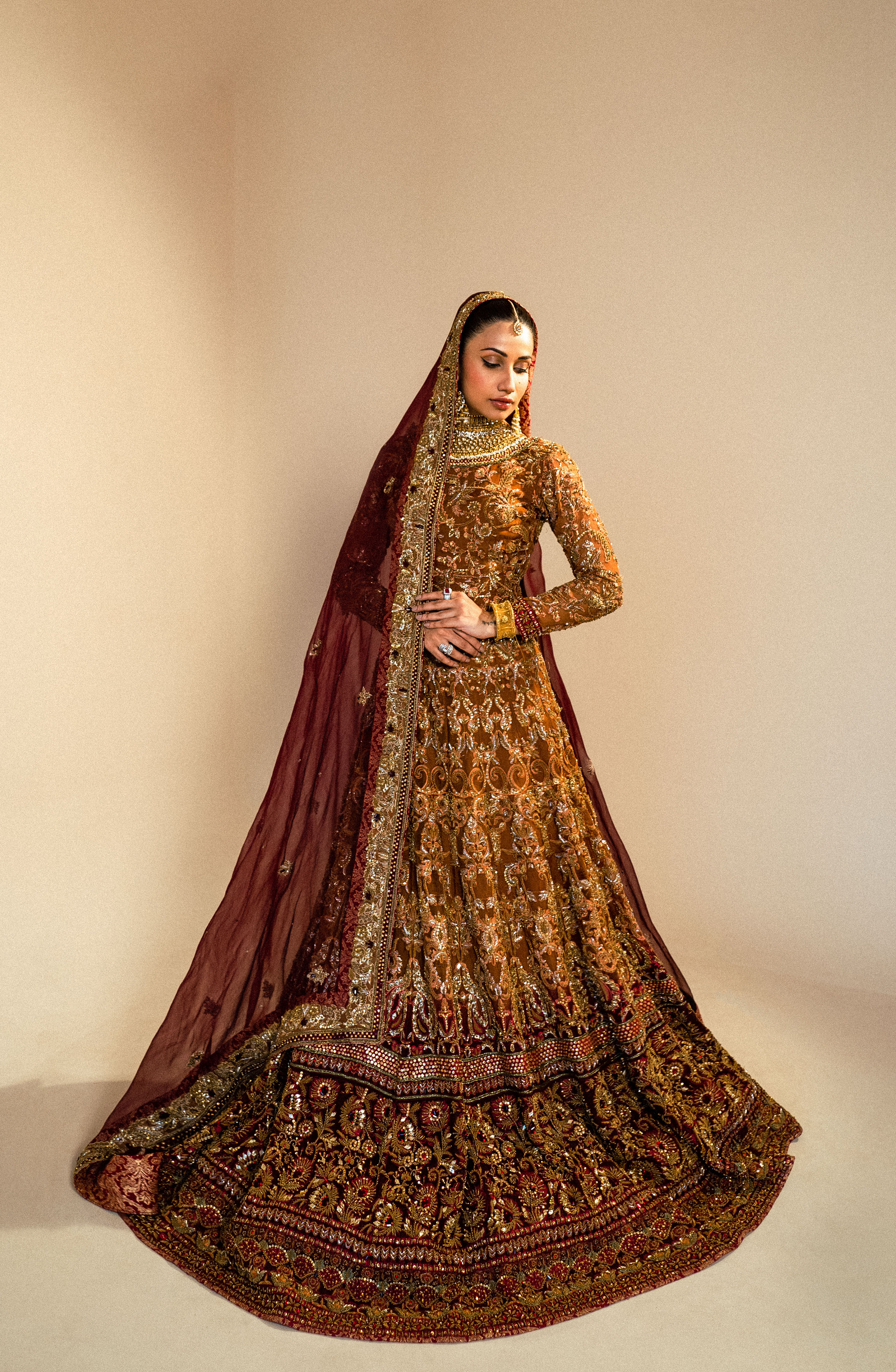 Bridal lehenga designs in Pakistan