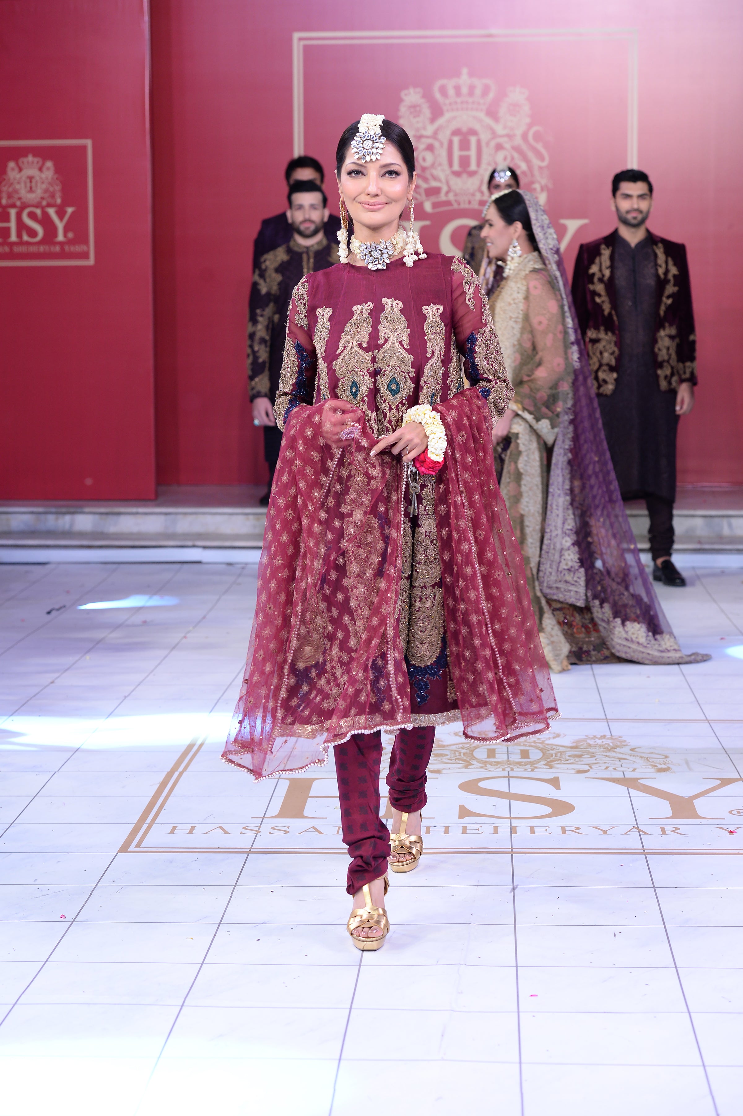 Pakistani Wedding dresses online from HSY