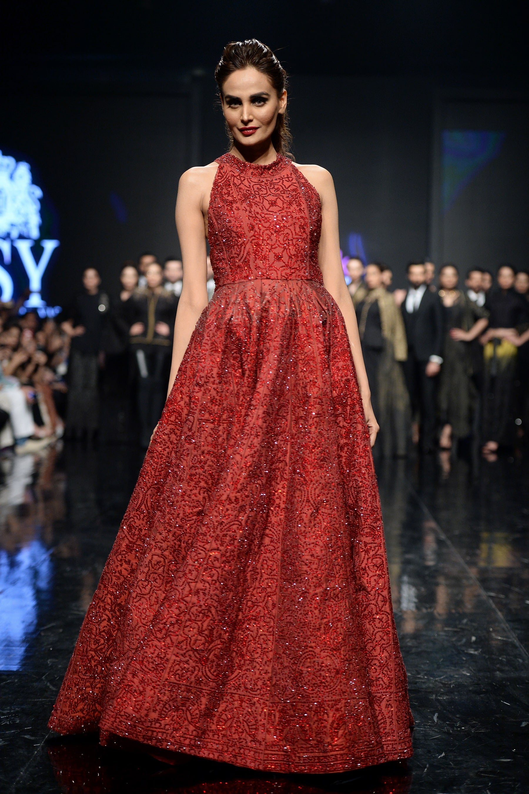 Hsy Luxury party wear dresses for women