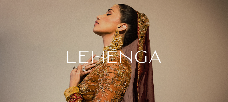 HSY Bridal Lehenga From Pakistan