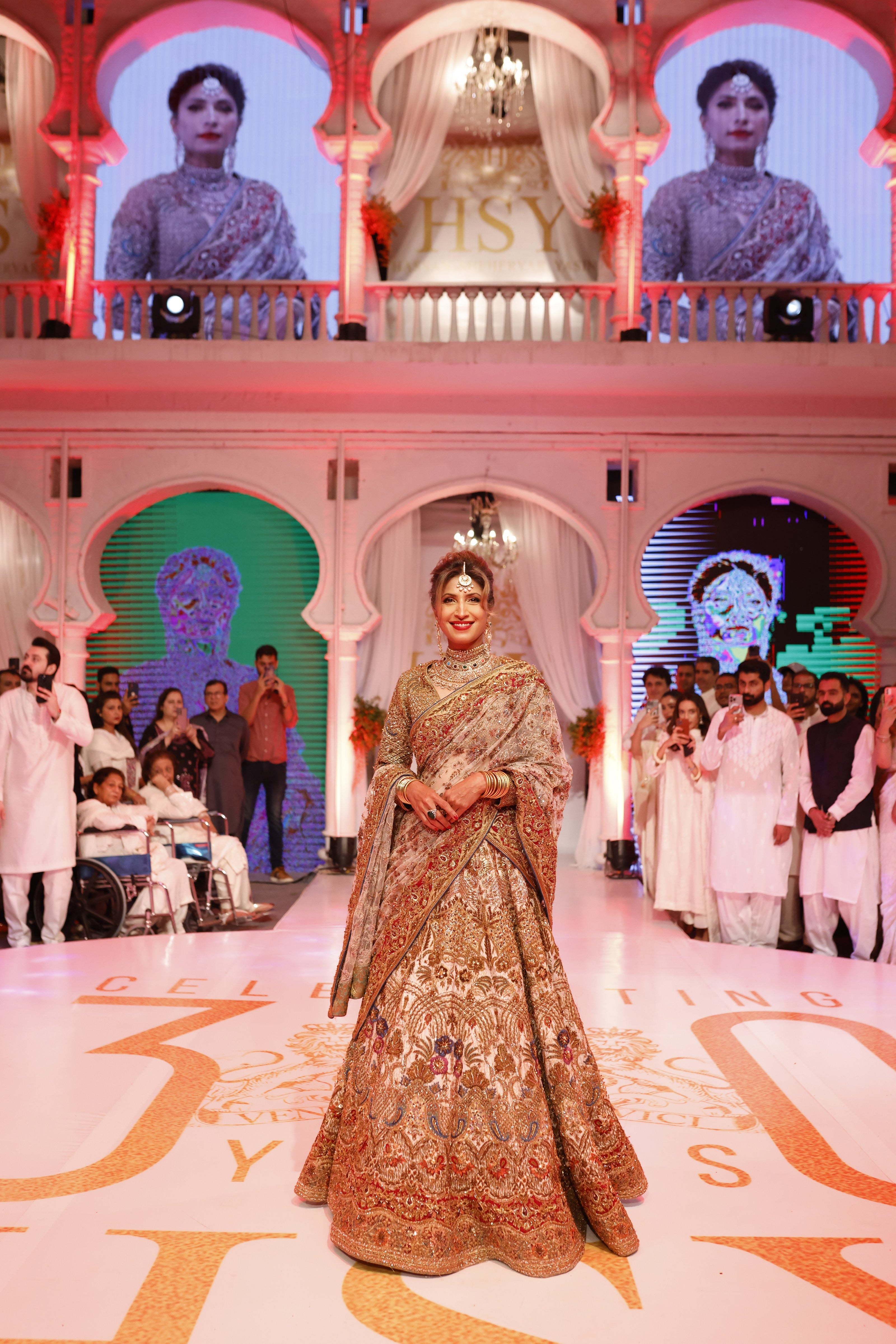 HSY Luxury wedding wear from Pakistan in USA