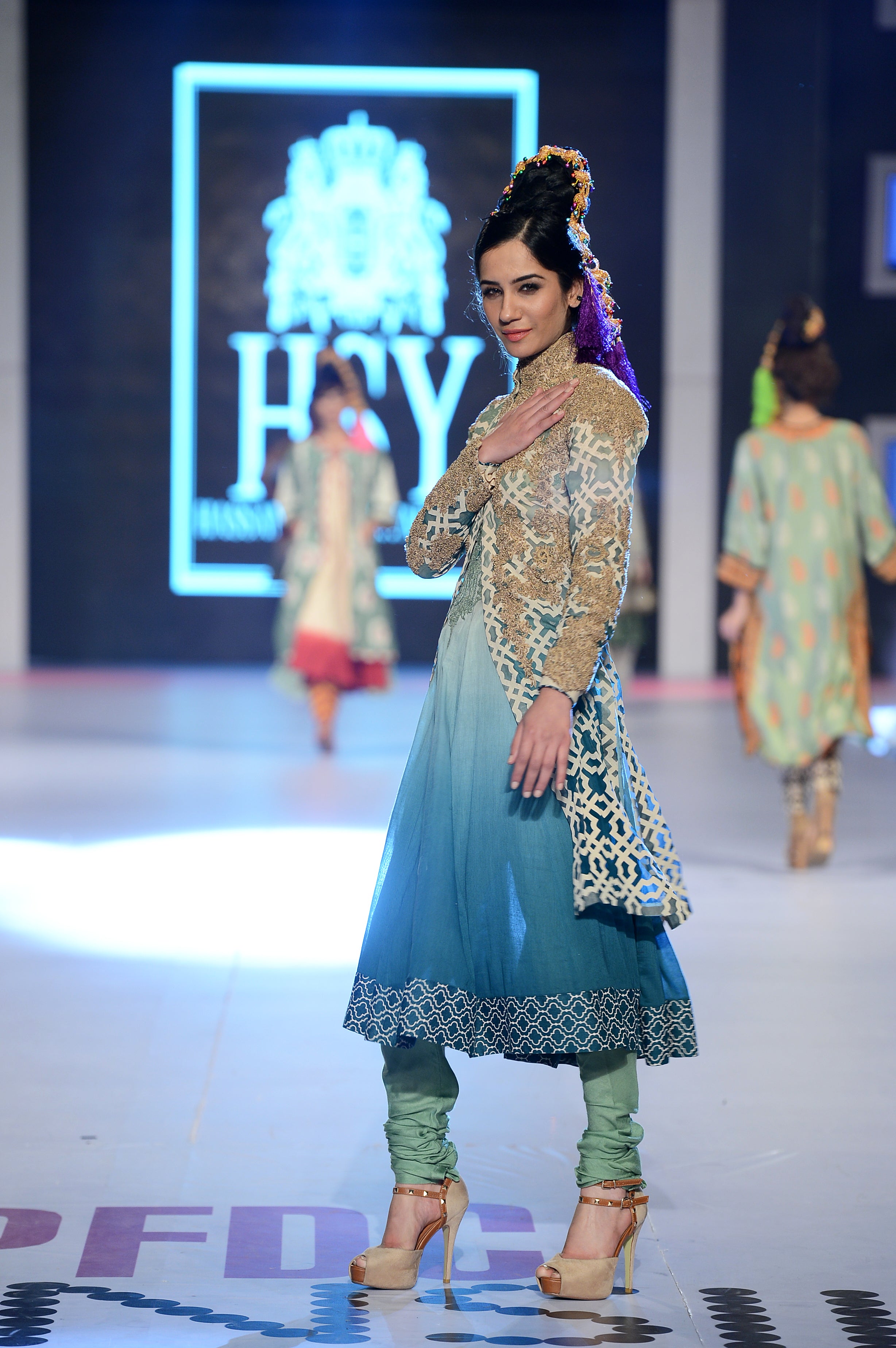 HSY Luxury Party wear by Pakistani designer