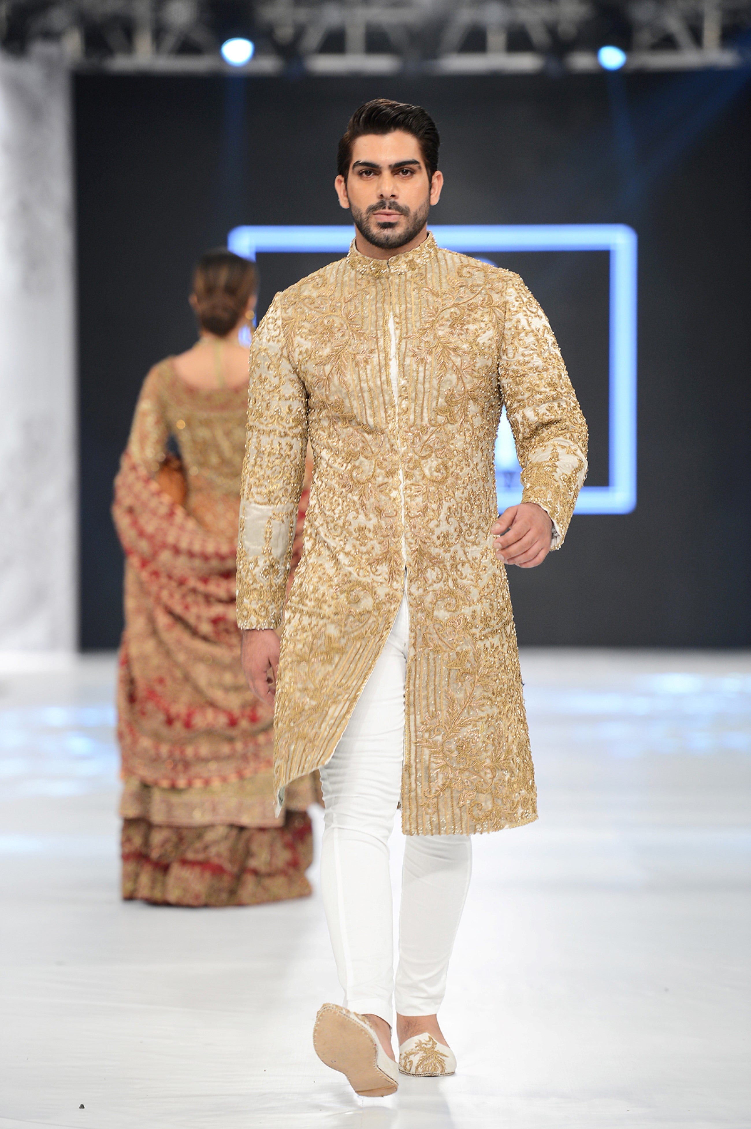 Pakistani designer sherwani for groom 