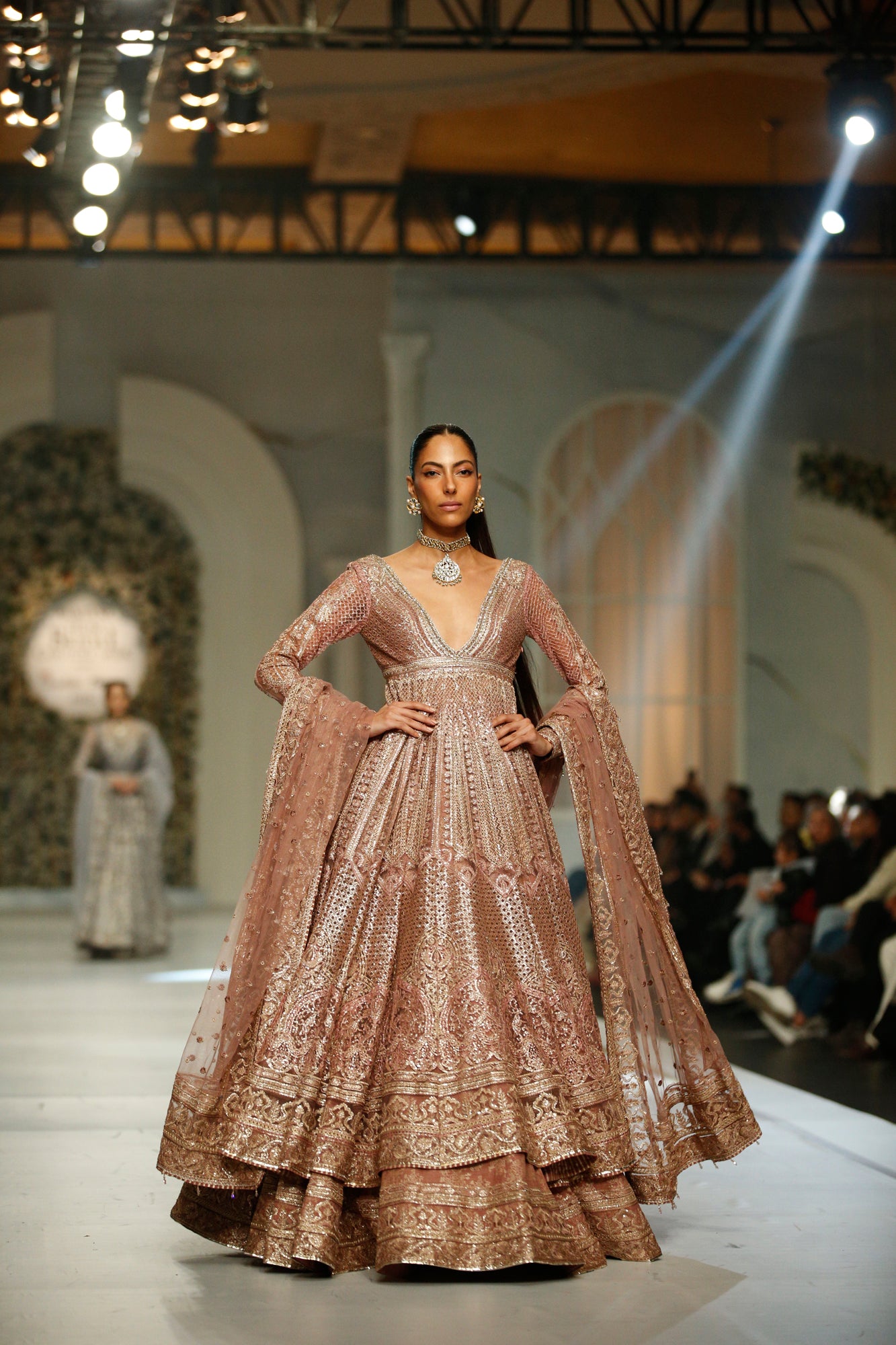 HSY Pishwas Lehenga pakistani