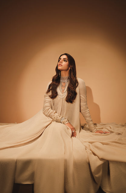 sanam saeed in HSY formals