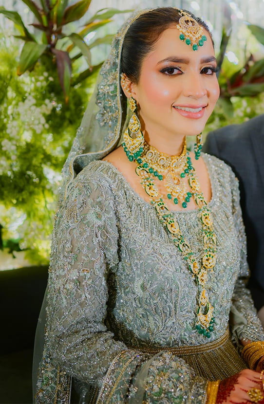 Khushboo – Sophisticated Ice Blue Bridal Masterpiece Khushboo – Sophisticated Ice Blue Bridal Masterpiece