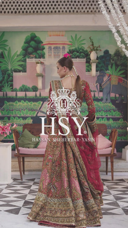 HSY pakistan bridal dress