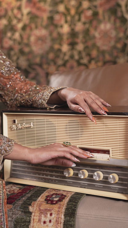 Roshan Ara – Rust Bridal Ensemble