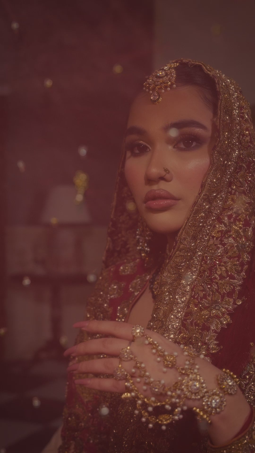 HSY Bridal dress video from pakistan 