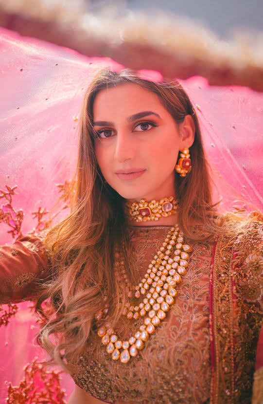shawl with lehenga
